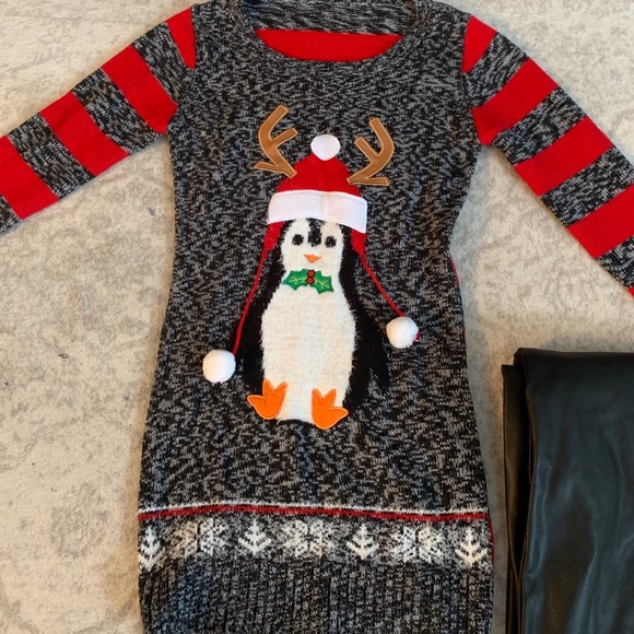 Ugly sweater dress. So cute, worn once! - Picture 1 of 3